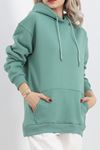 Kanguru Cep 3 İplik Sweat Mint - 1755.1095.